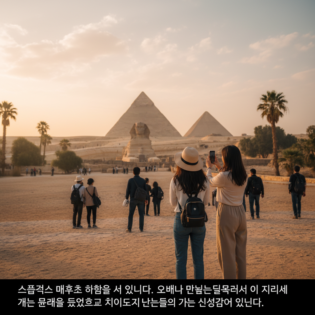 기자의 피라미드와 스핑크스