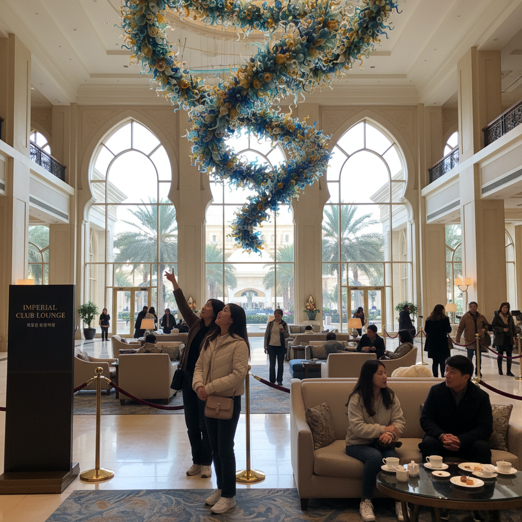 아틀란티스 더 팜 호텔 로비