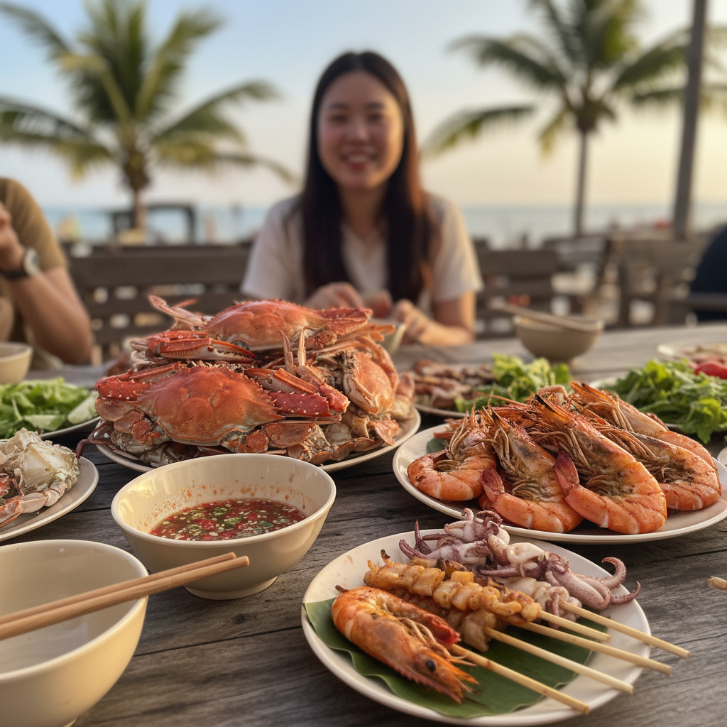 나트랑에서 맛본 다양한 해산물 요리