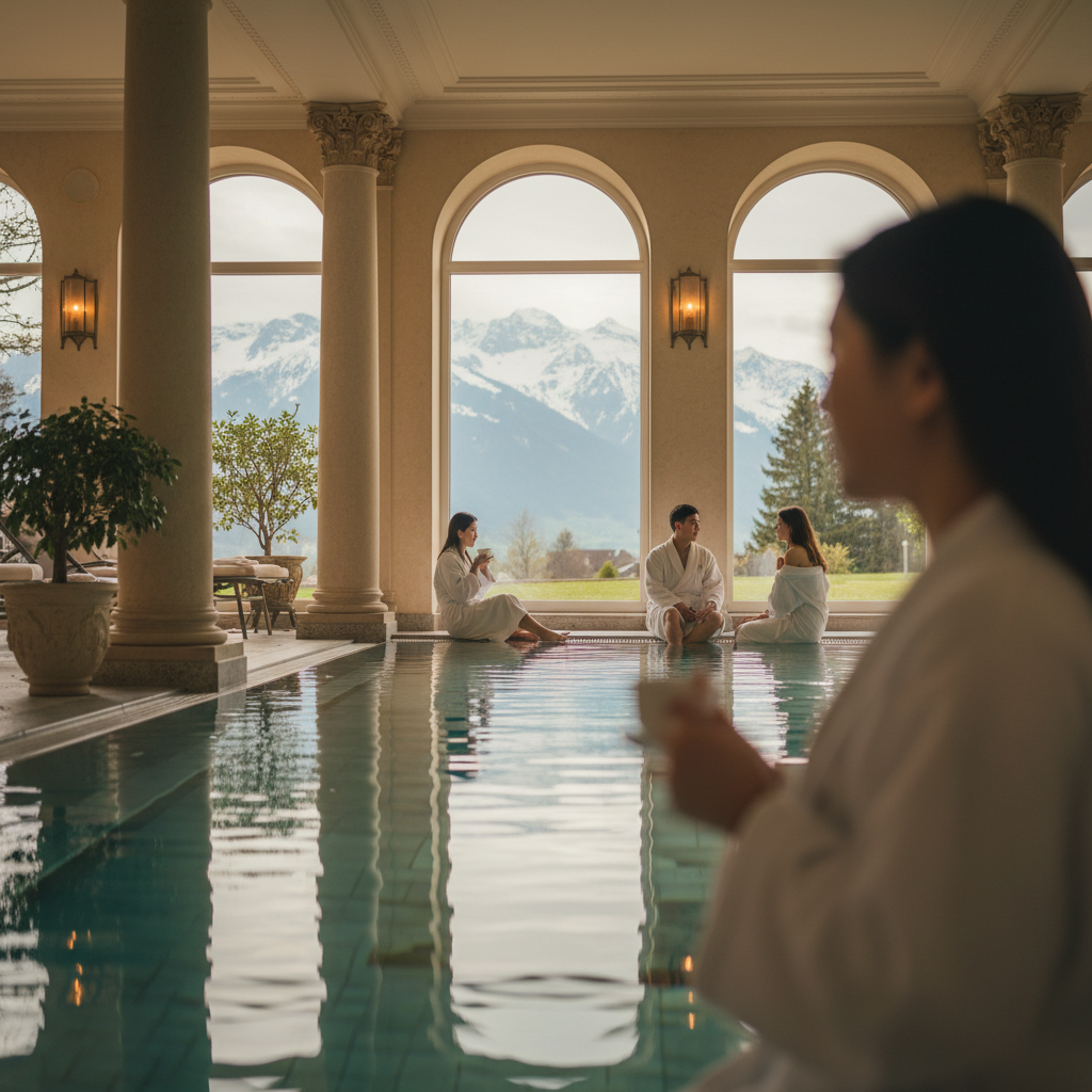 Victoria-Jungfrau Grand Hotel & Spa의 스파