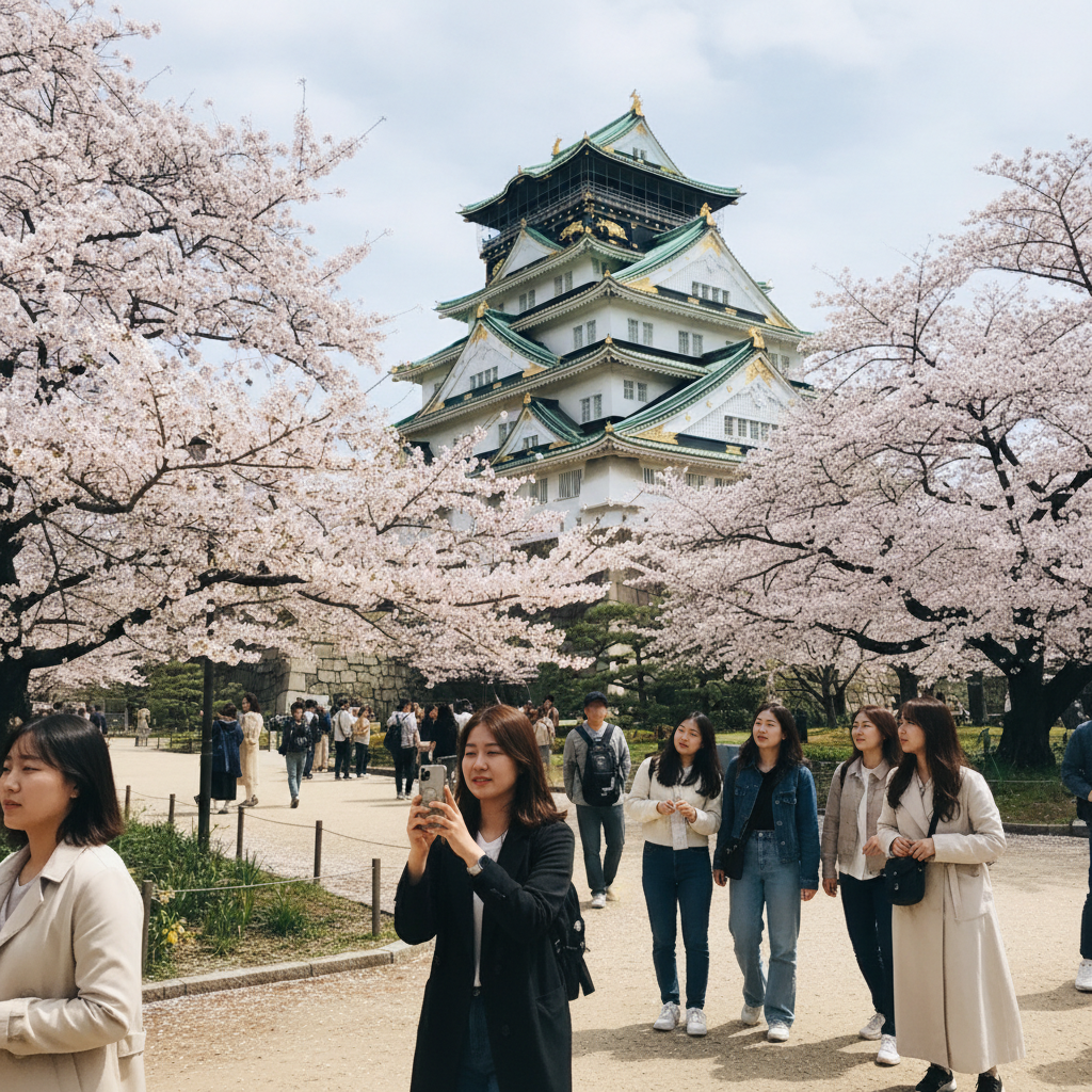 오사카성 천수각